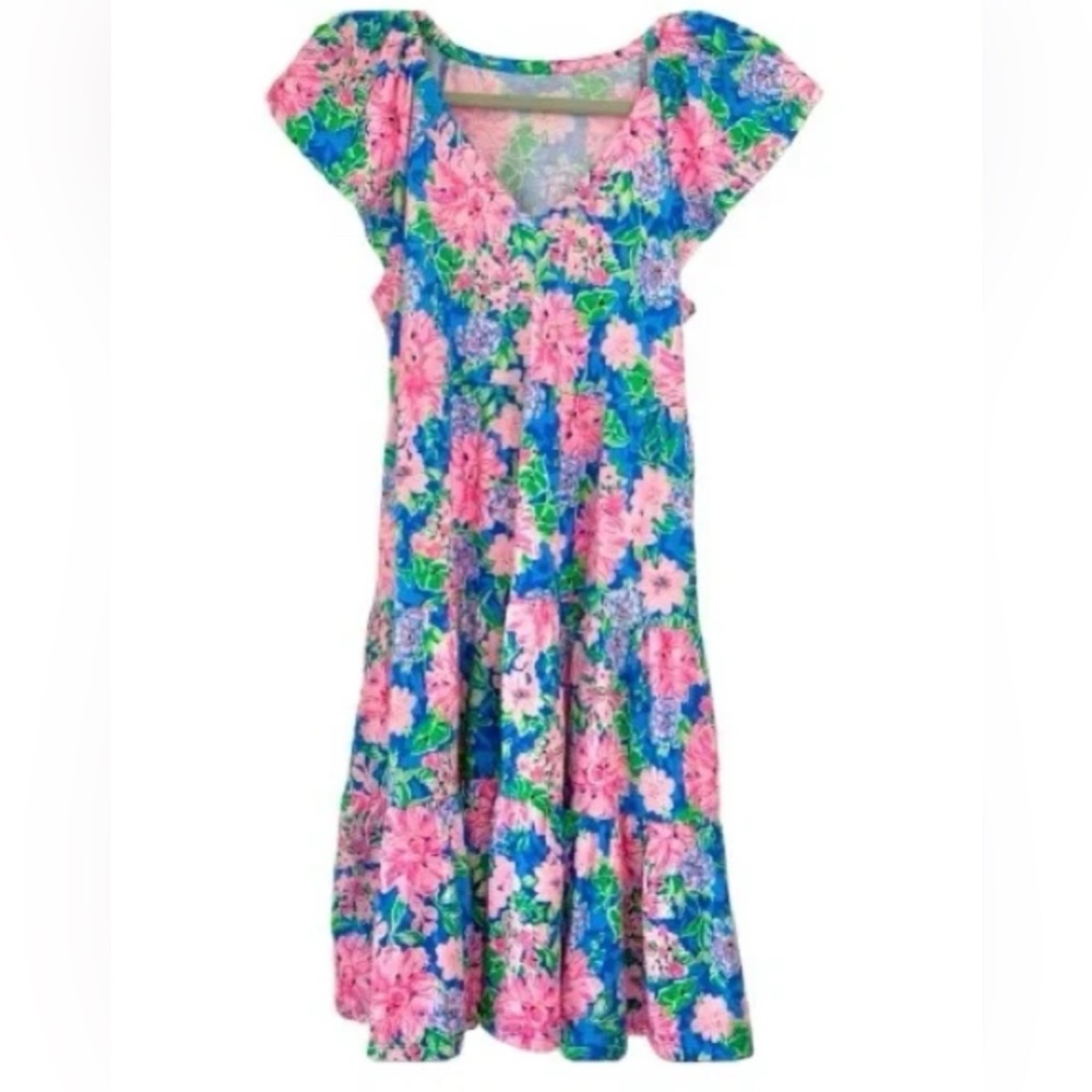 NWT Lilly Pulitzer Kawai Flutter Sleeve Dress